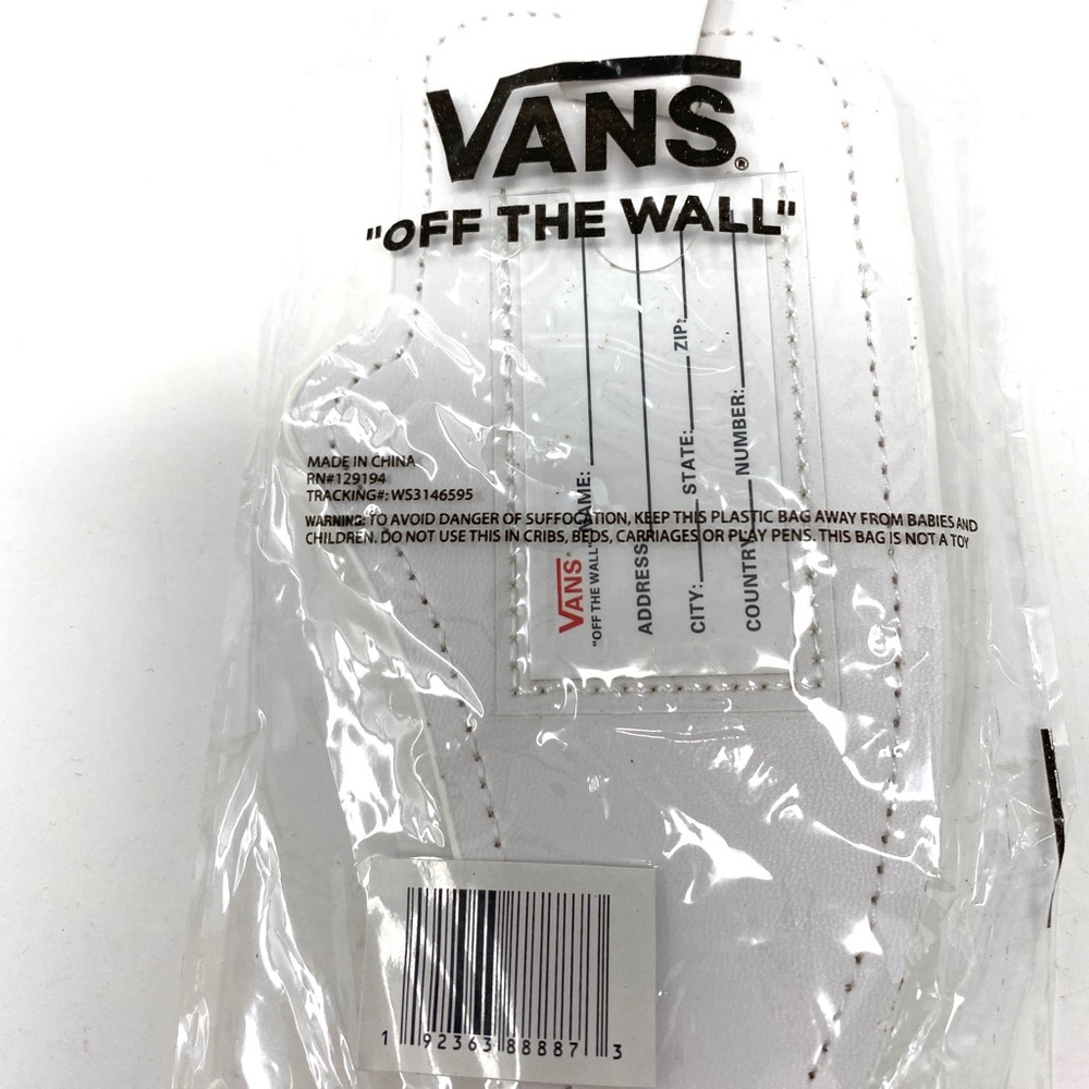Pack of 3 Vans Family Check Bag Luggage Tag Multi Pride - Picture 9 of 9